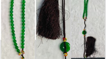 老坑翡翠珠链A货